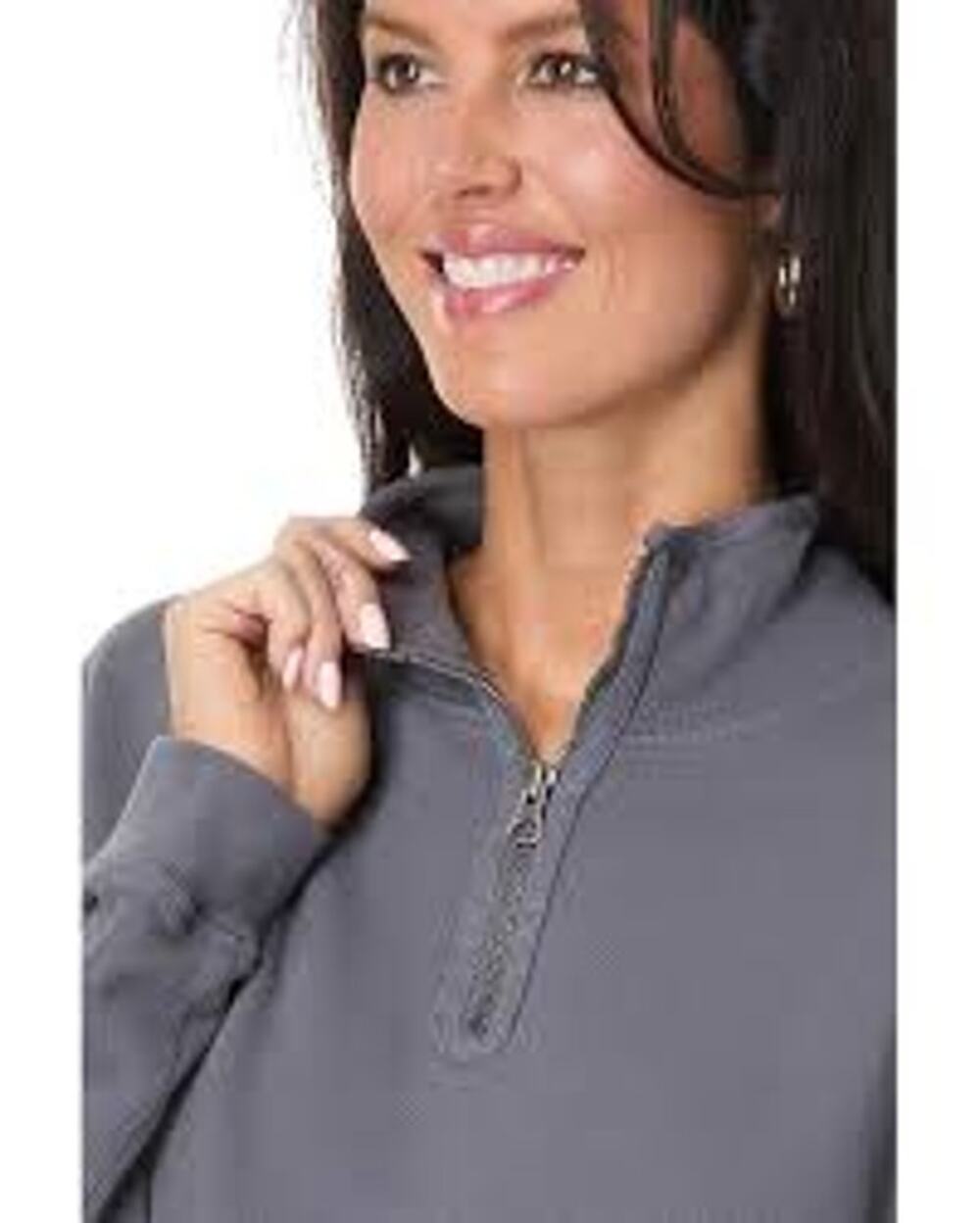 MODODOC 1/2 Zip Sweatshirt GORGEOUS COLOR Size Medium M French Terry MINIMALIST